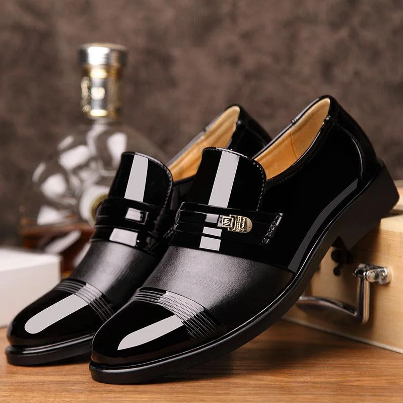 Men's business dress leather shoesEmpire Waist Dress