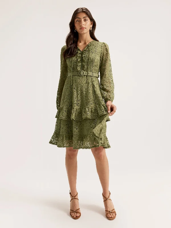 Zoey Lace DressSheer Dress