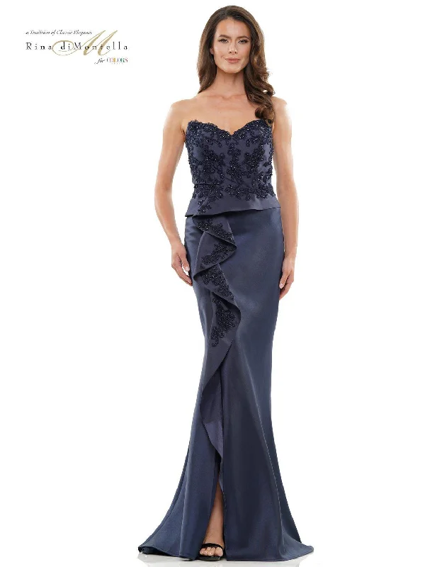 Rina di Montella RD2903 Long Strapless Formal DressTightbudget