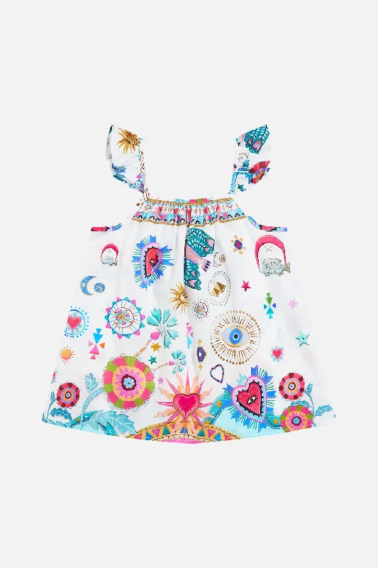 BABIES DRESS WITH FRILLS RAINBOW ROADSTulle Dress