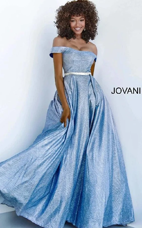 Jovani 66950 Off Shoulder Long Prom Ball Gown SaleTightgame