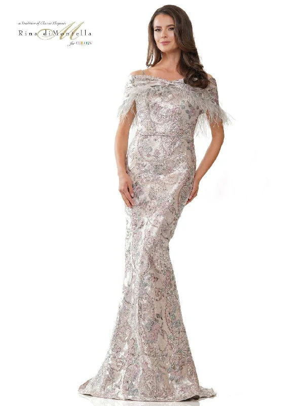 Rina di Montella RD2916 Long Fitted Formal DressTightgroove