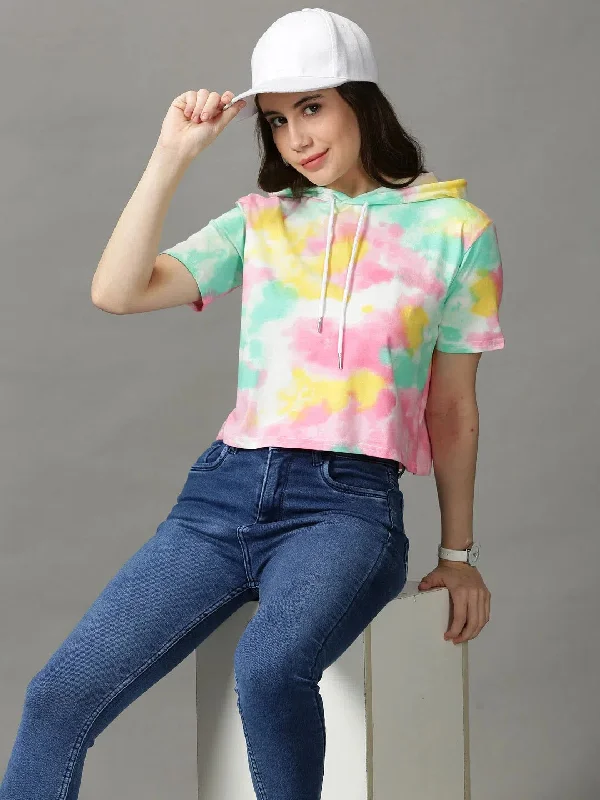 Women's Multi Tie Dye Crop Top-AE-10485-2-MultiCroptopmovement