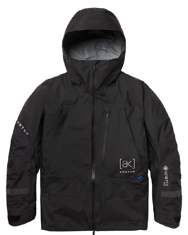 WindbreakersBurton Womens [ak]® Tusk Gore-Tex Pro 3L Jacket - True Black - 2023