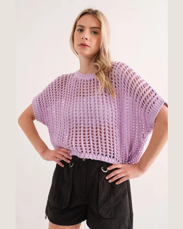 Claire SweaterEmbellished Knit Tops