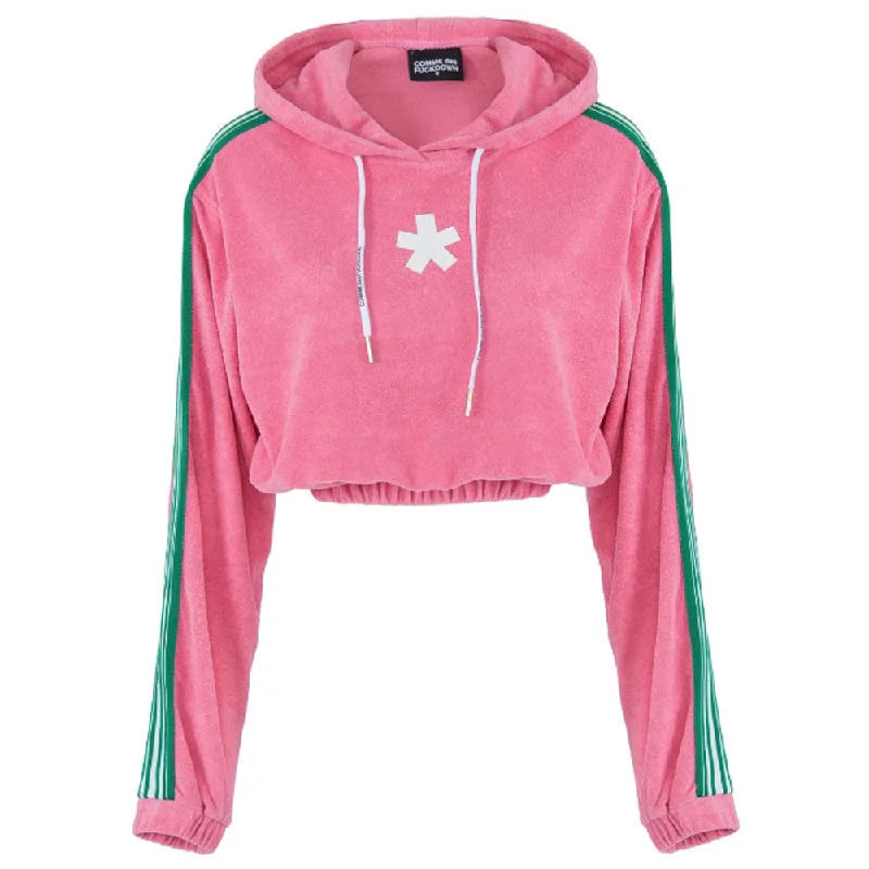 Comme Des Fuckdown Pink Cotton SweaterHiking Knit Tops