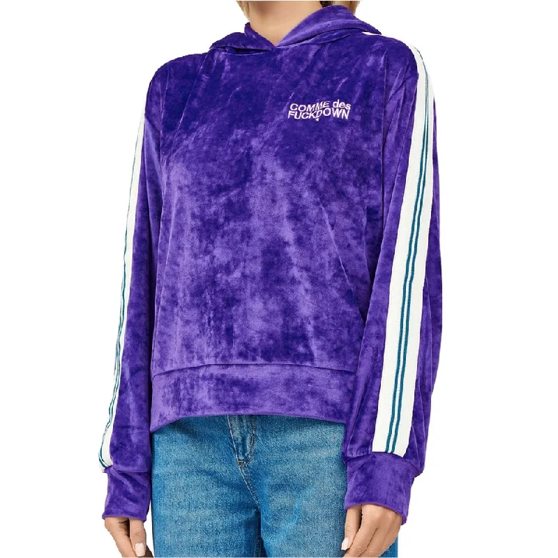 Comme Des Fuckdown Purple Polyester SweaterPolyester Knit Tops