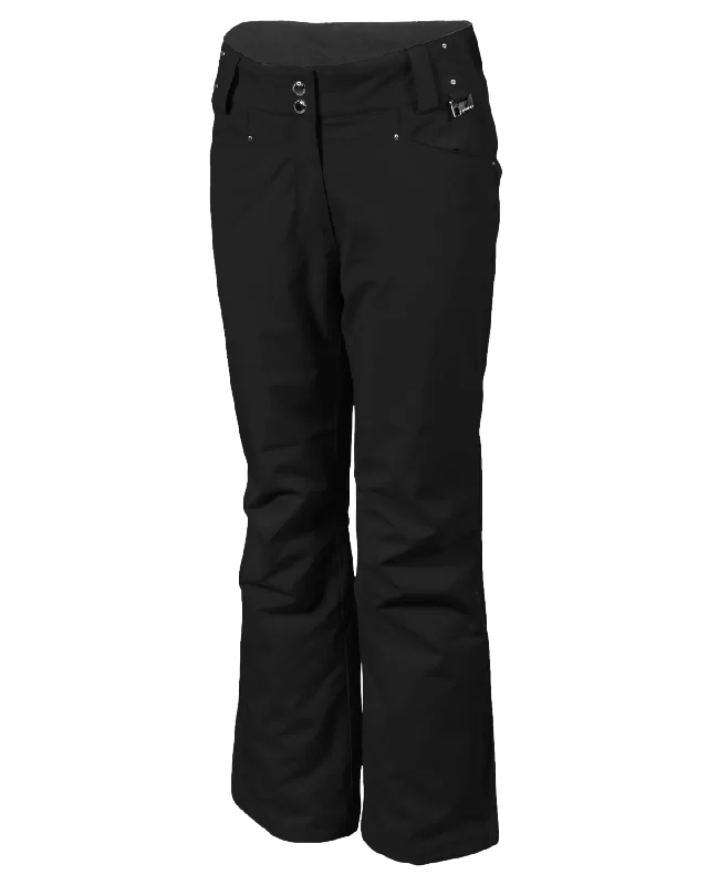 Logo JacketsKarbon Diamond II Short Diamond Tech Women's Snow Pants - Black