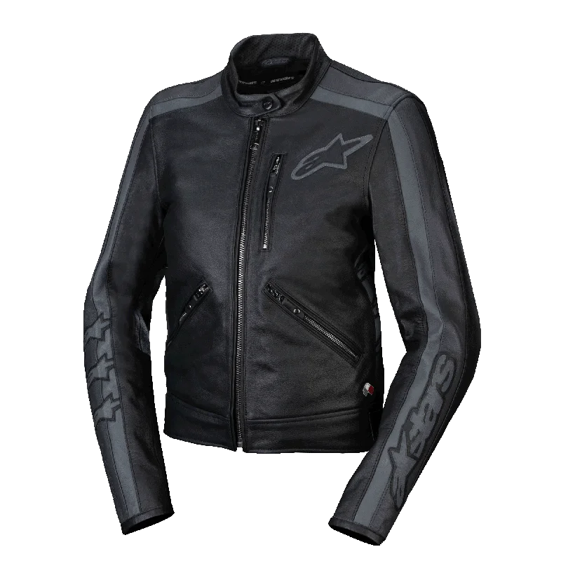 Pocketed JacketsStella Dyno Leather Jacket