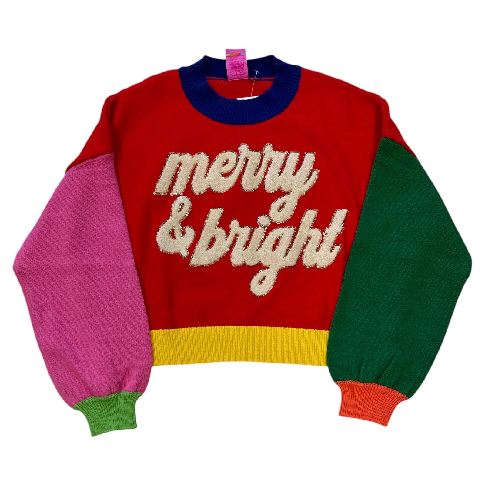 Queen Of Sparkles Merry & Bright SweaterFall Knit Tops