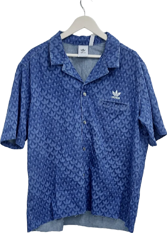 adidas Blue Mono Shirt UK XLFestival Shirts