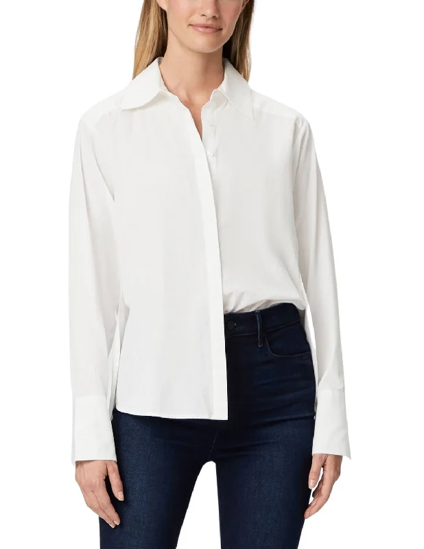 Clemence Shirt In WhiteSleep Shirts