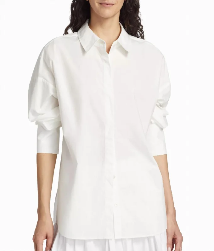 Colton Shirt Top In WhiteOutdoor Shirts