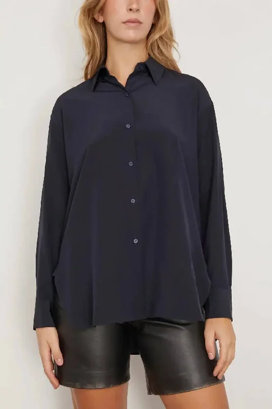 Julien Shirt In Dark NavyFloral Shirts