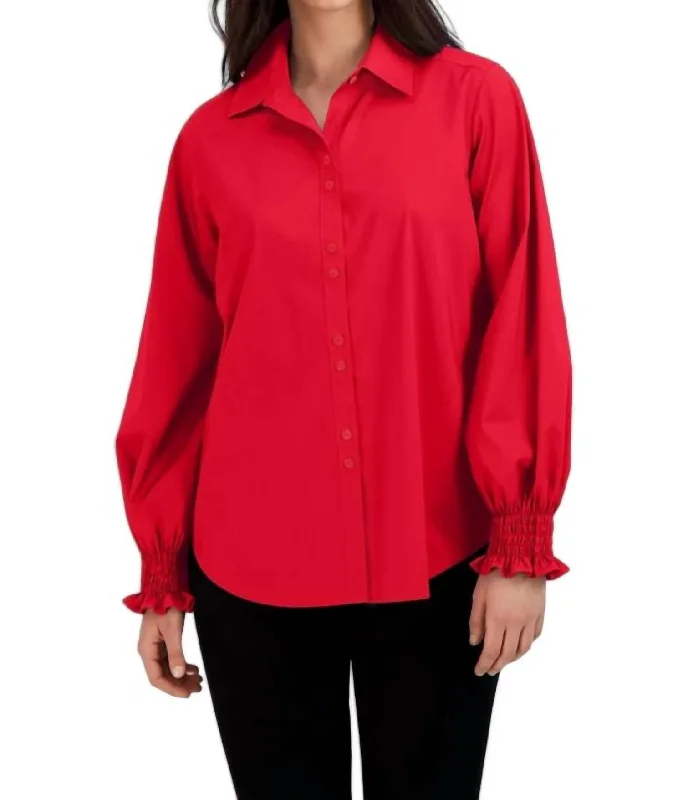 Olivia Shirt In Simply RedPerformance Shirts