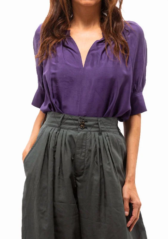 Prima Shirt In VioletAthletic Shirts