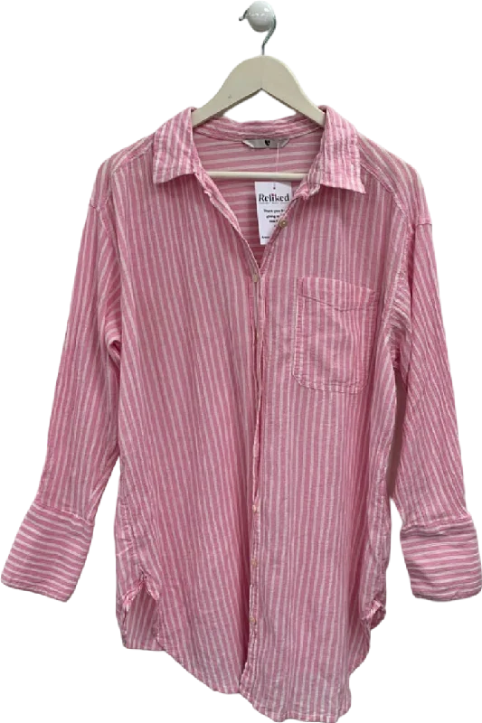 Very Pink Striped Shirt UK 8Relaxed Fit Shirts