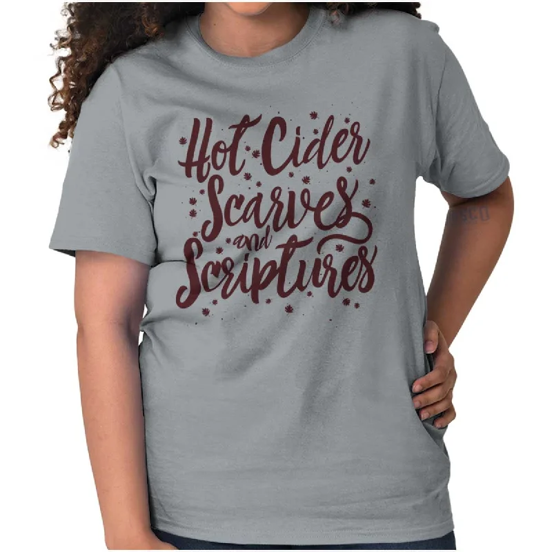 Cider Scarves Scriptures T ShirtRetro T-Shirts