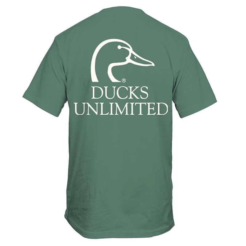 Ducks Unlimited Logo Short Sleeve T-ShirtLuxury T-Shirts