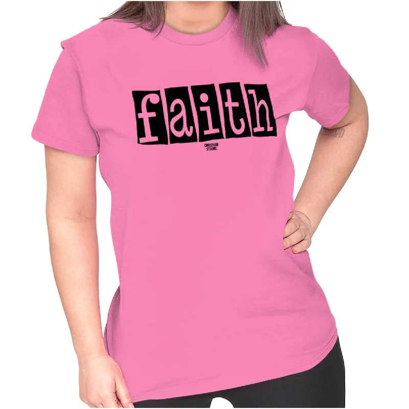 Faith Ladies T ShirtMesh T-Shirts