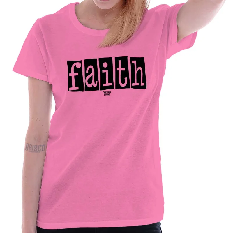 Faith Ladies T ShirtUV-Protection T-Shirts