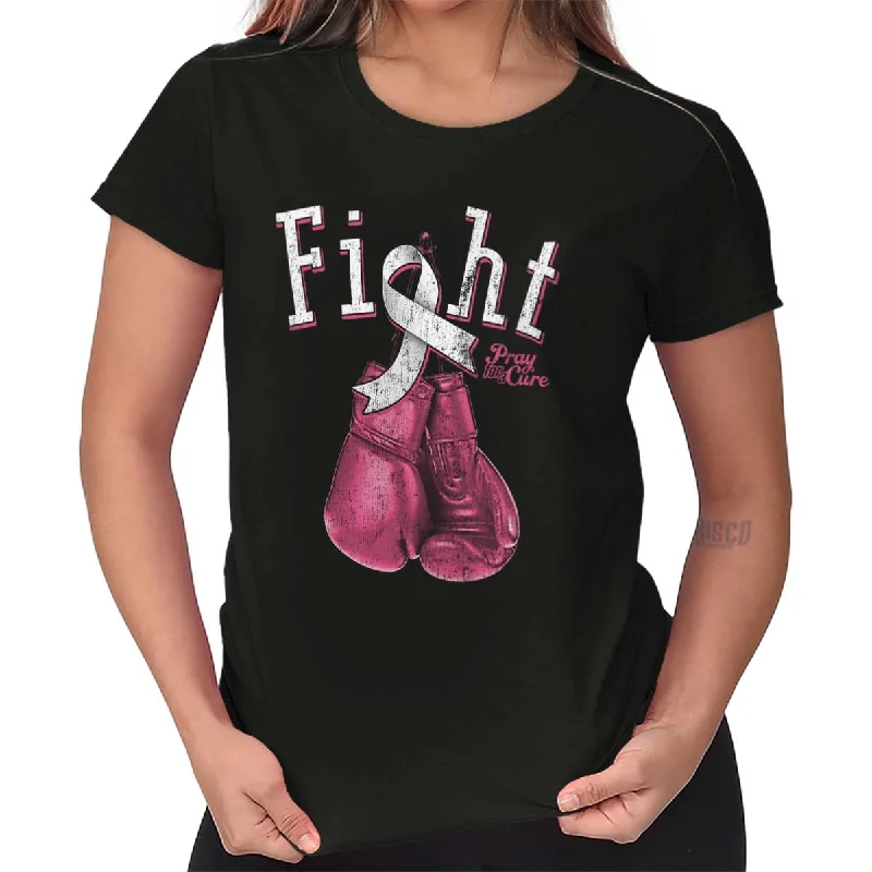 Fight Gloves Ladies T ShirtCollege T-Shirts