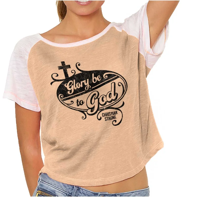 Glory to God Vintage T ShirtsGlitter T-Shirts