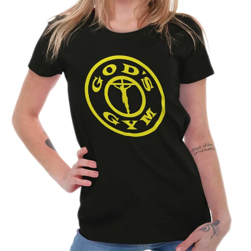 God's Gym Ladies T-ShirtPlush T-Shirts