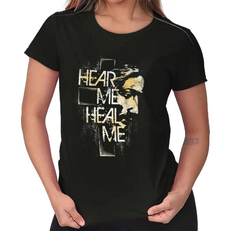 Hear Me Heal Me Ladies T ShirtMinimalist T-Shirts