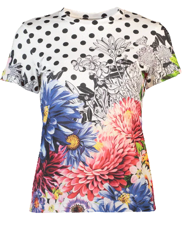 Iven Floral Dot T-ShirtVintage T-Shirts