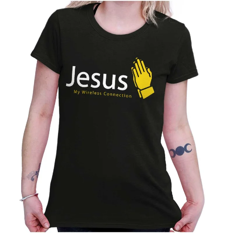 Jesus Connection Ladies T ShirtAthletic T-Shirts