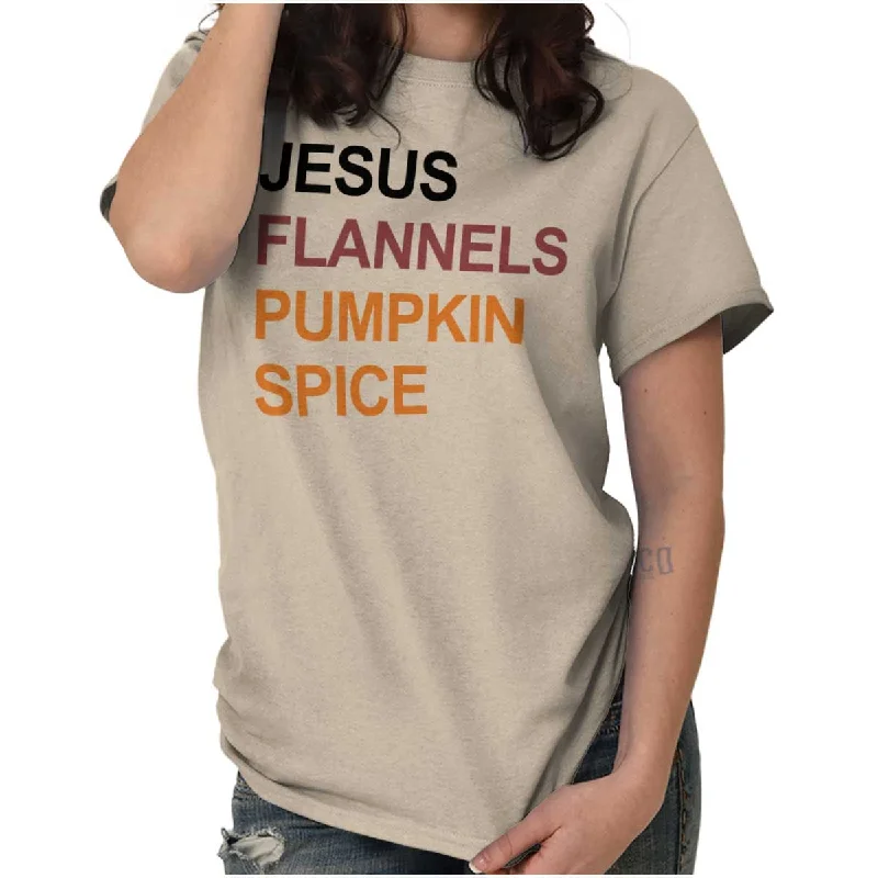 Jesus Lover Autumn Vibes T ShirtSequined T-Shirts