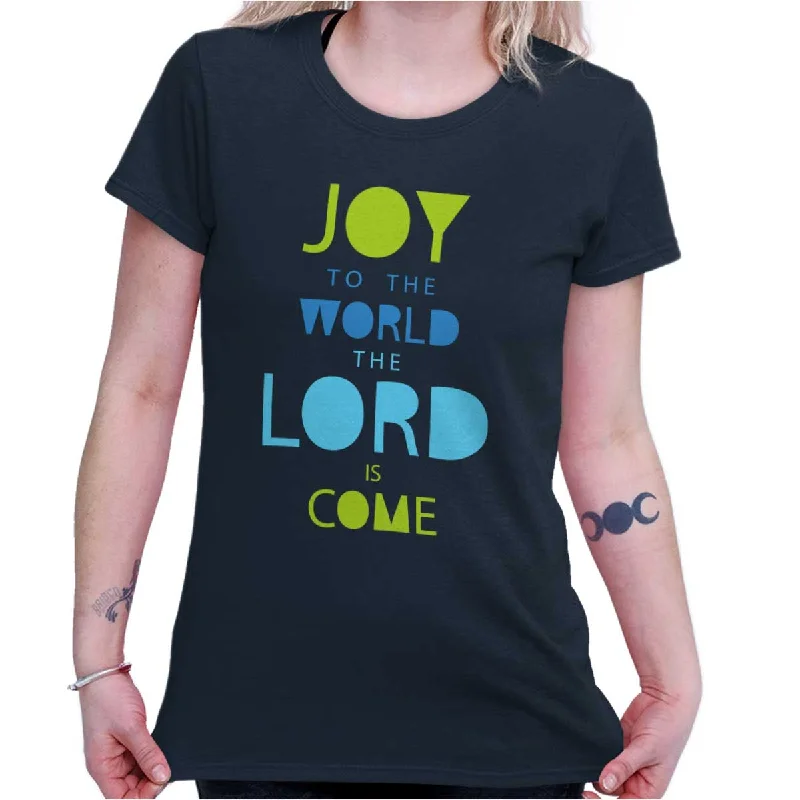 Joy To The World Ladies T ShirtTie-Dye T-Shirts