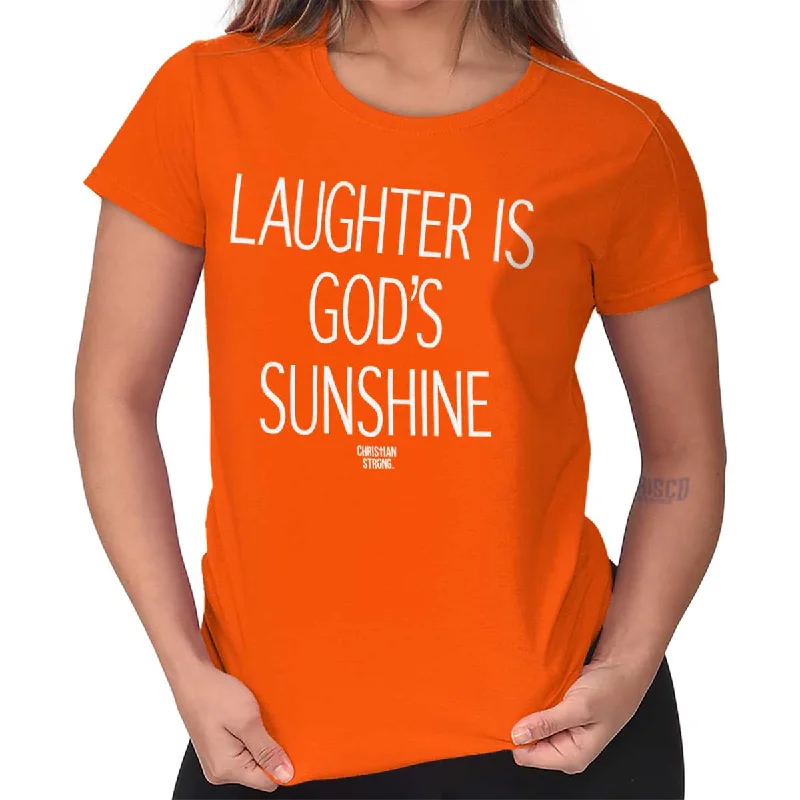 Laughter Ladies T ShirtDesigner T-Shirts