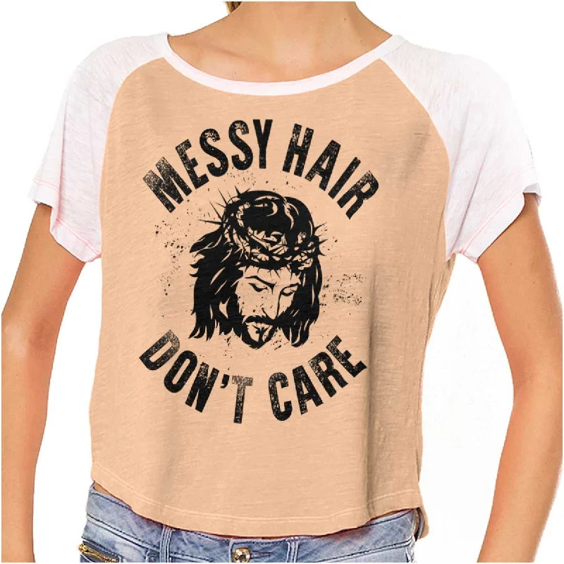 Messy Hair Jesus Vintage T ShirtsLogo T-Shirts