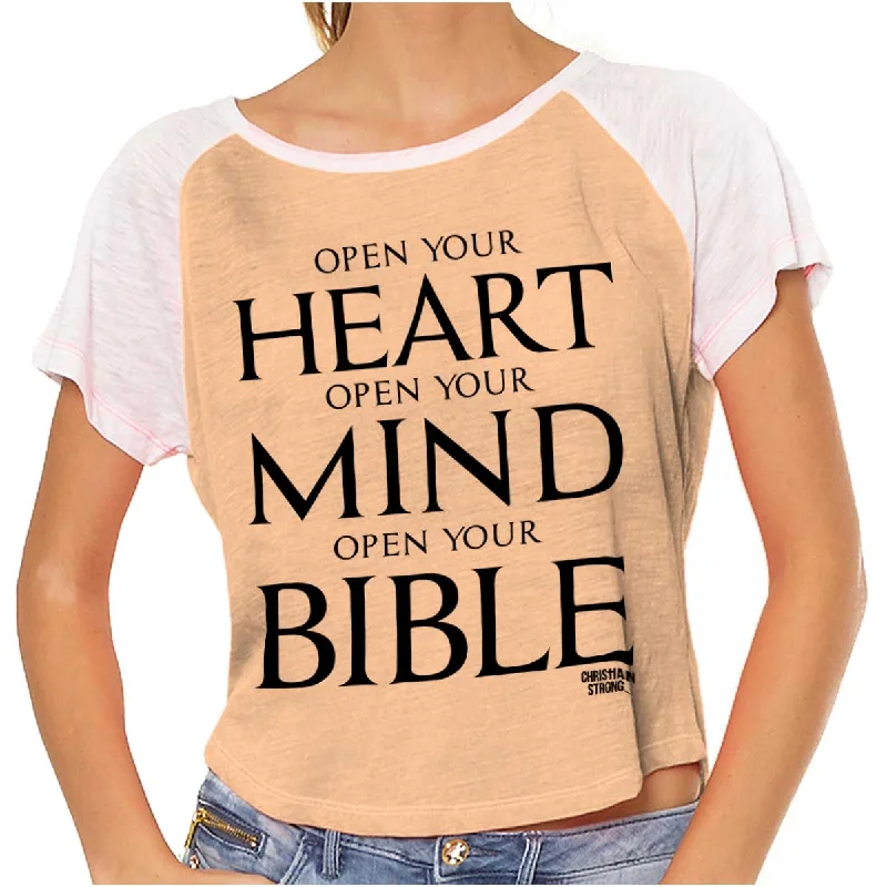 Open Your Bible Vintage T ShirtsHiking T-Shirts