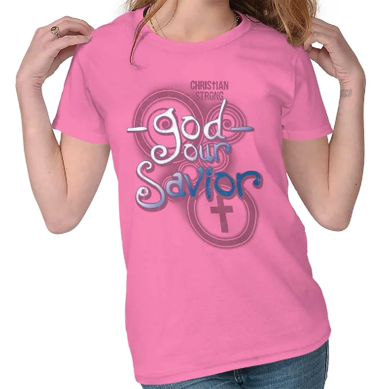 Our Savior Ladies T ShirtMesh T-Shirts