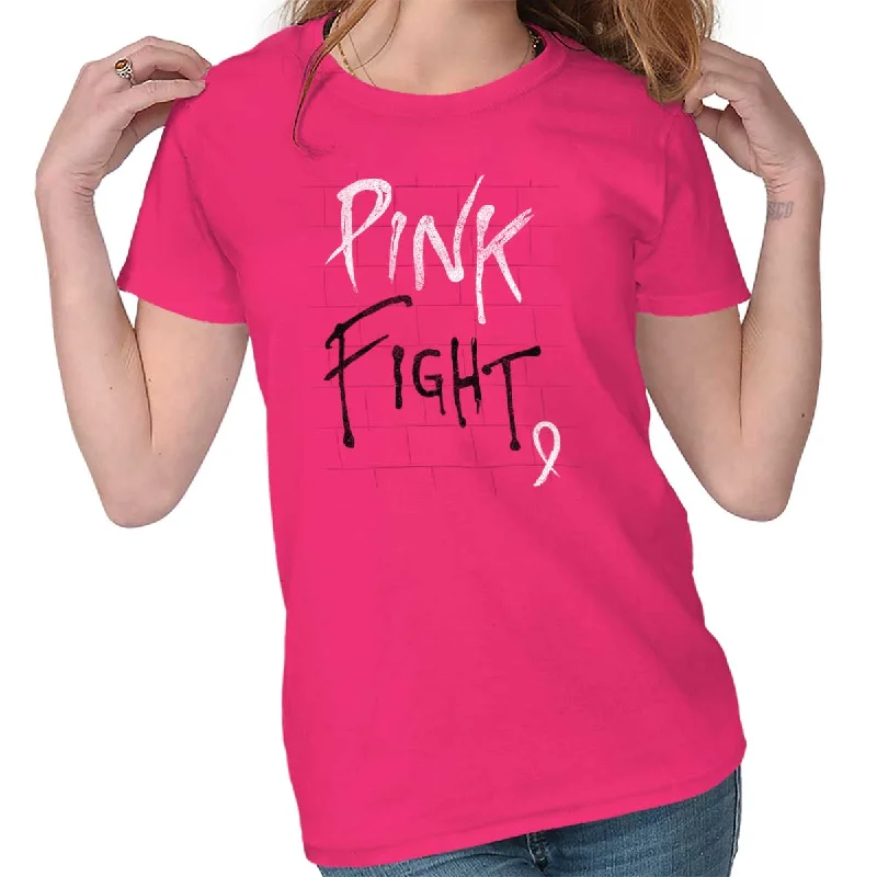 BCA Pink Fight Ladies T ShirtWork T-Shirts