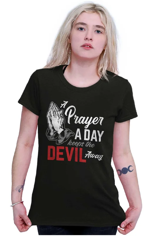 Pray A Day Ladies T ShirtHunting T-Shirts