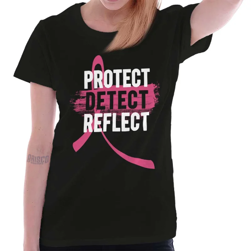 Protect Detect Reflect Ladies T ShirtUrban T-Shirts