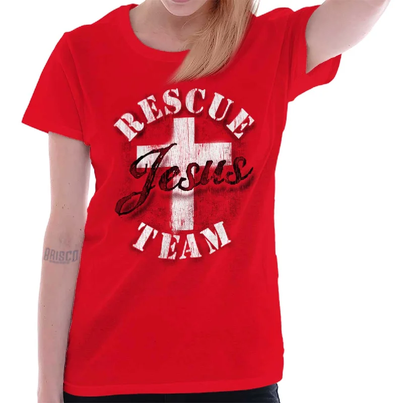 Rescue Team Ladies T ShirtStreetwear T-Shirts