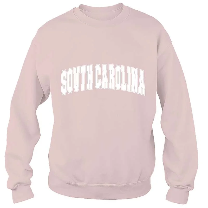 South Carolina Bar Arch Crewneck SweatshirtStriped T-Shirts