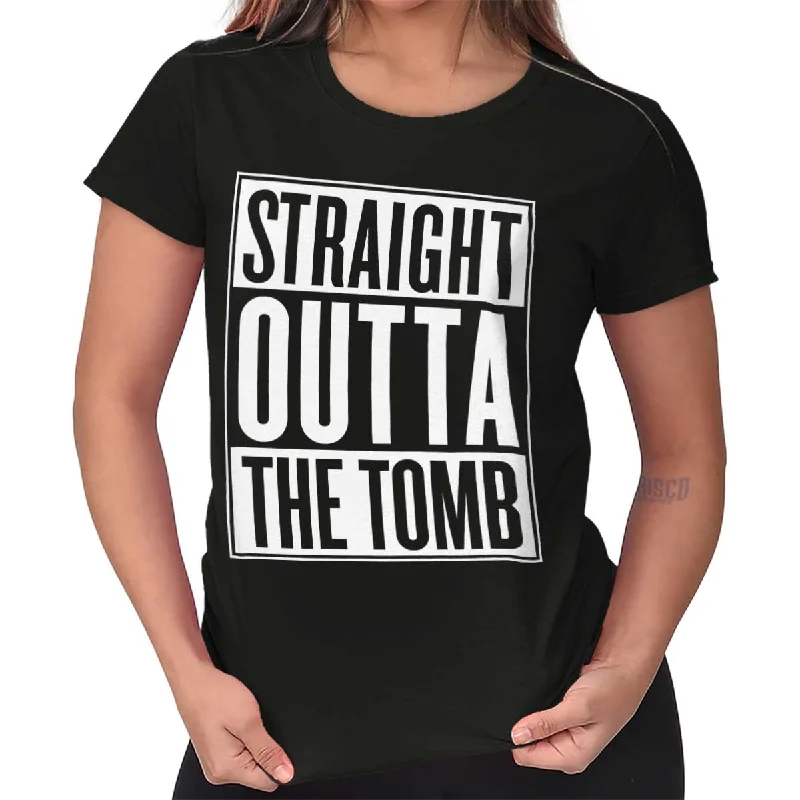 Straight Outta The T Ladies T ShirtFrench Terry T-Shirts