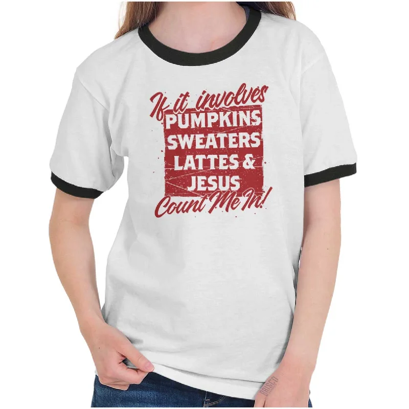 Sweater Weather Ringer T-ShirtRelaxed Fit T-Shirts