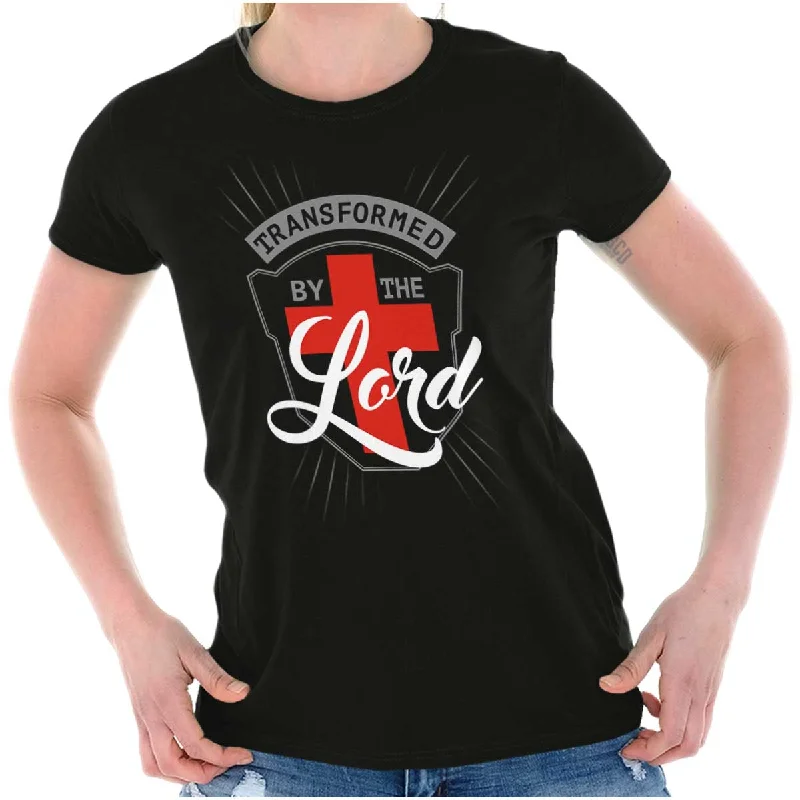 Transformed By The Lord Ladies T ShirtFormal T-Shirts