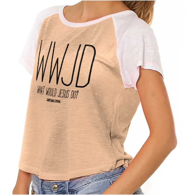 WWJD Vintage T ShirtsScoop Neck T-Shirts