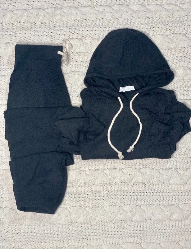 Black Pullover HoodieGlitter Sweatshirts