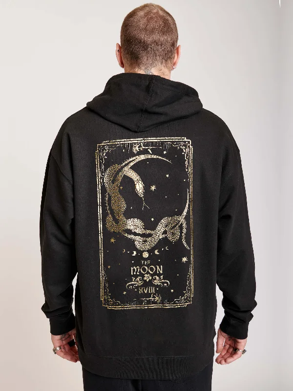 Moon Tarot Gold Foil Unisex HoodieTie-Dye Hoodies