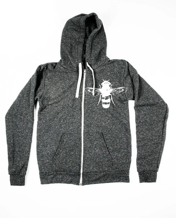 Unisex Bee HoodieDrawstring Hoodies