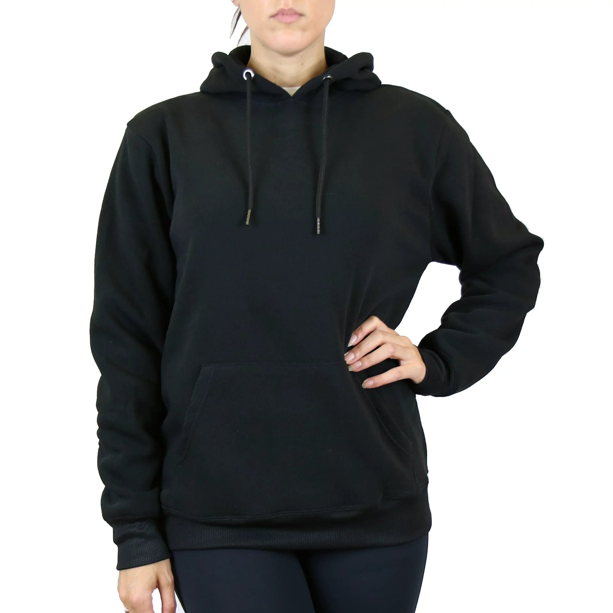 GBH Women's Loose-Fit Fleece-Lined Pullover Hoodie (S-2XL)Reflective Hoodies